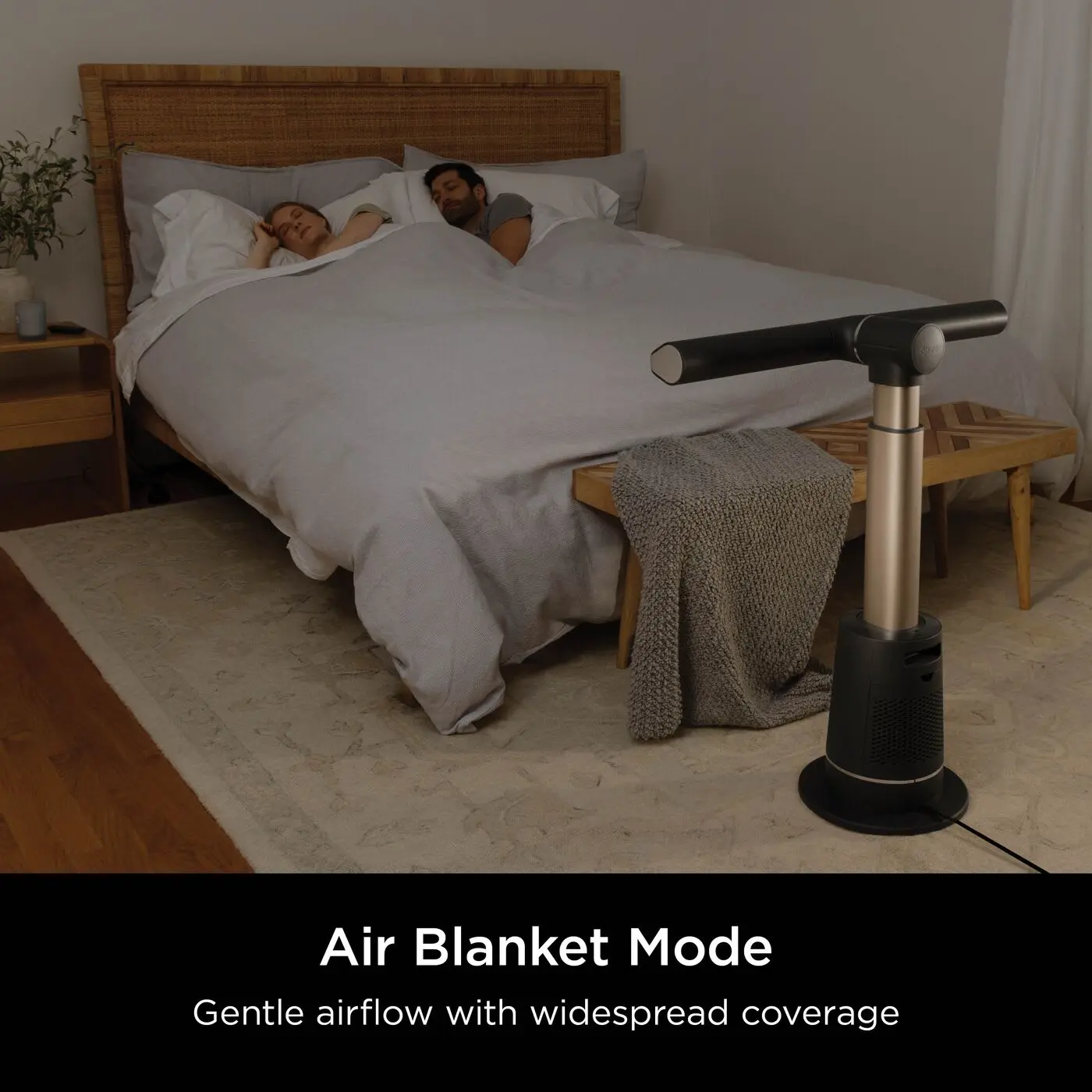 Shark TurboBlade Bladeless Tower Fan, High-Speed Multi-Directional, Projects Air up to 20Metres, Quiet Power, 10 Speeds, Pivot, 180°Oscillation, Remote Control, Timer, CharcoalTF200SUK