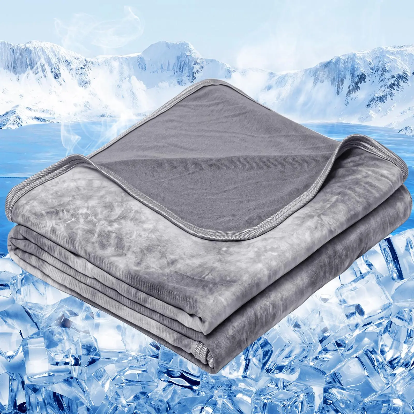 Summer Breeze Lightweight Cooling Blanket Queen