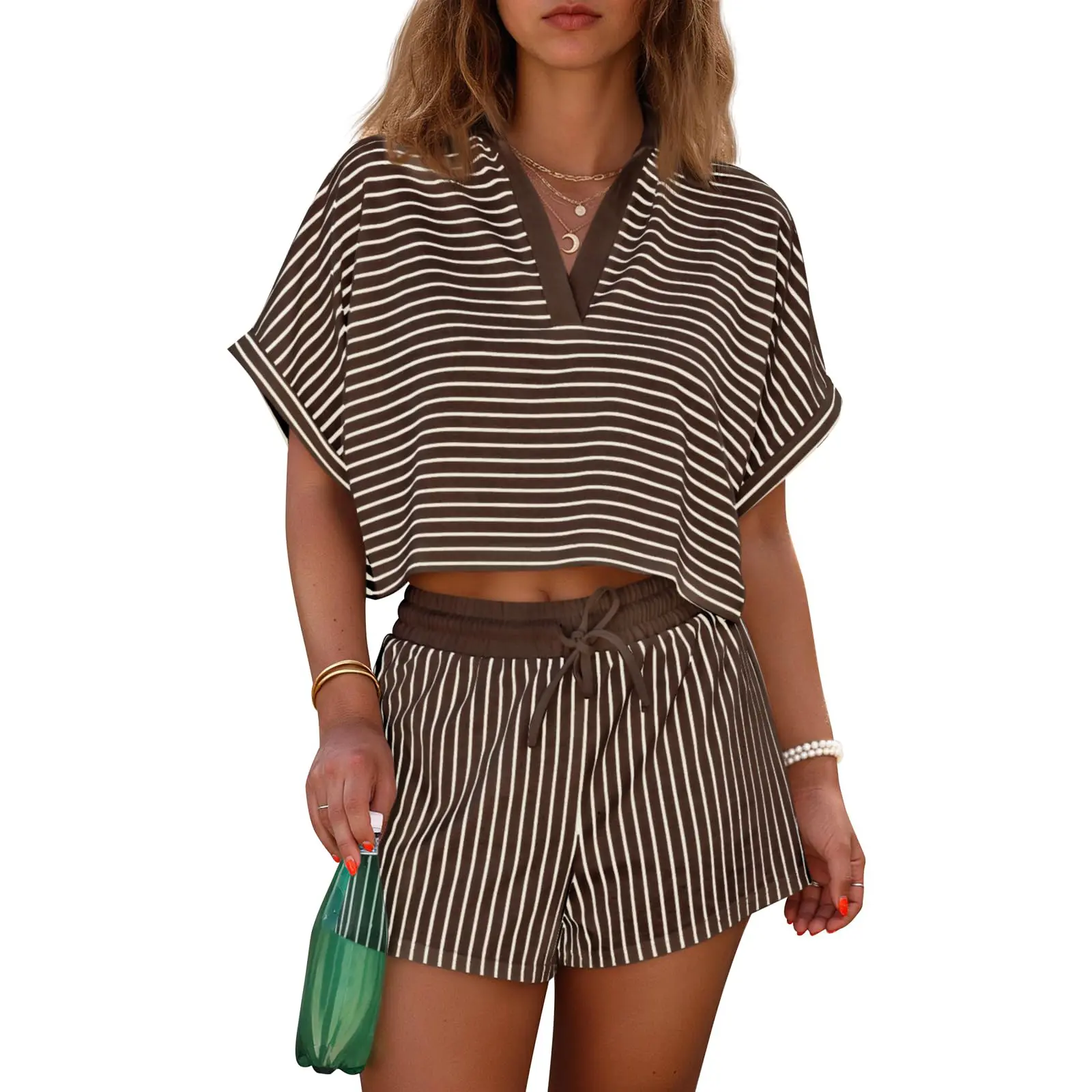 Striped Summer Lounge Set