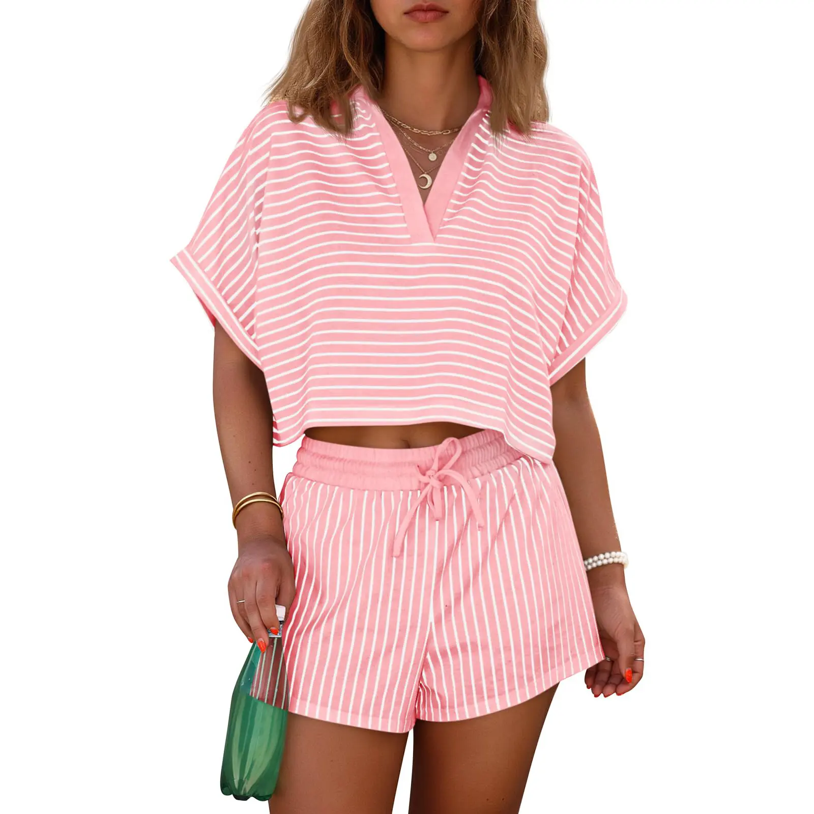 Striped Summer Lounge Set