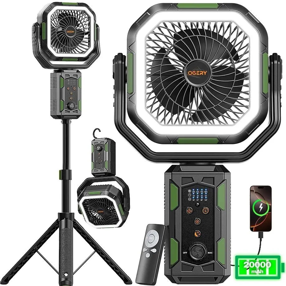 TrailBreeze Portable Camping Fan Pro