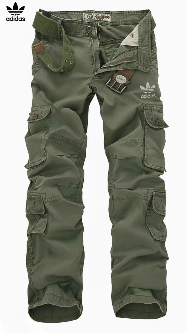 Men's Denim Cargo Pants