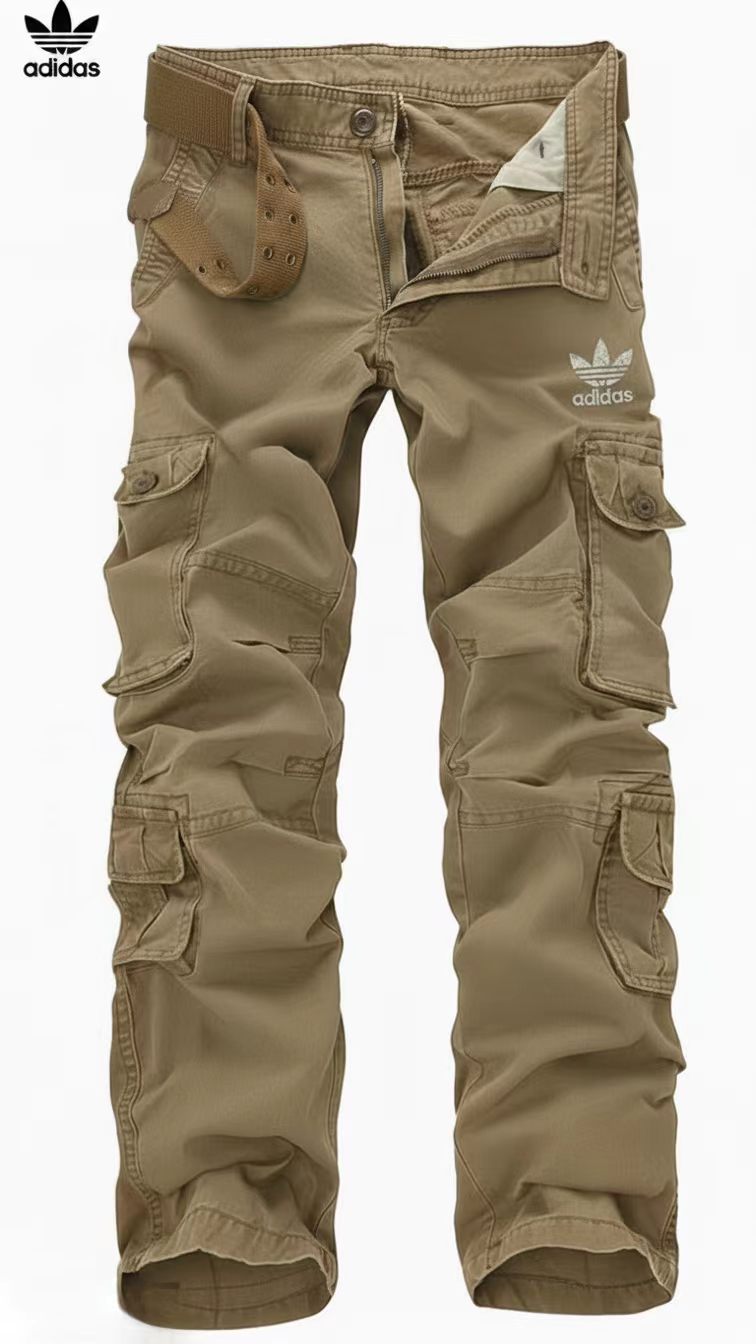 Men's Denim Cargo Pants