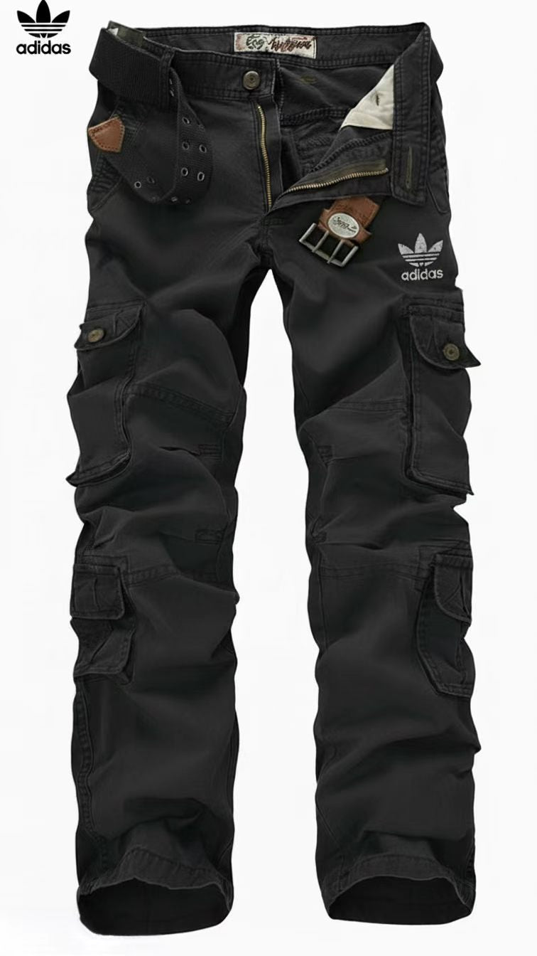 Men's Denim Cargo Pants