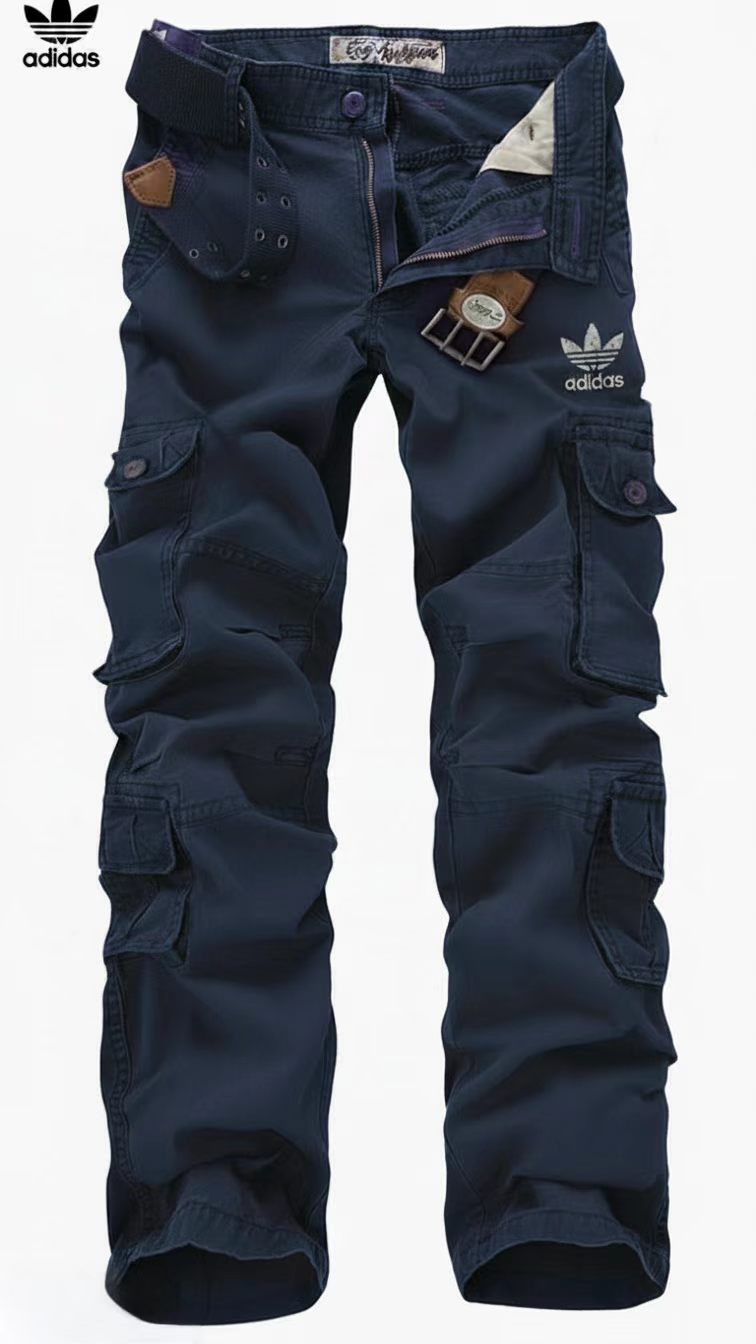 Men's Denim Cargo Pants