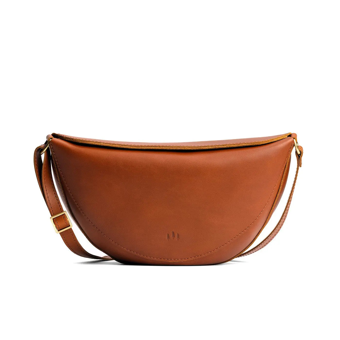 Portland Leather Koala Sling Bag – Premium Leather Crossbody Shoulder Bag for Travel & Everyday Carry – Adjustable Strap, Magnetic Closure