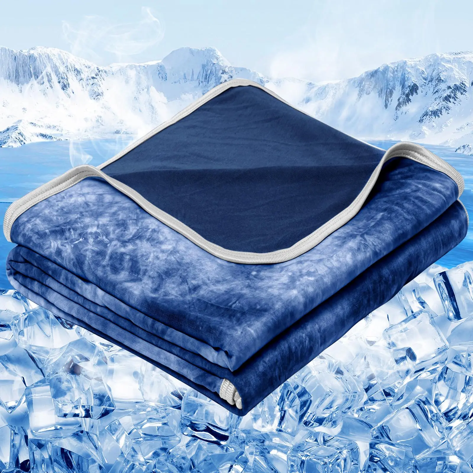 Summer Breeze Lightweight Cooling Blanket Queen