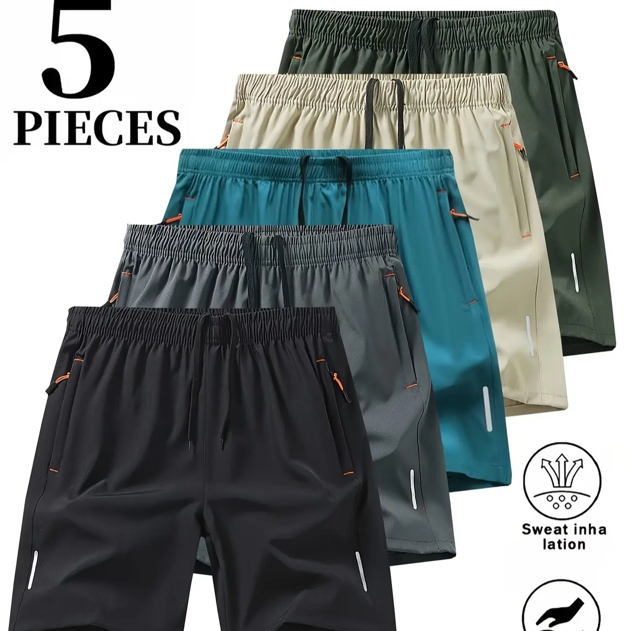 Everyday Quick-Dry Active Comfort Shorts