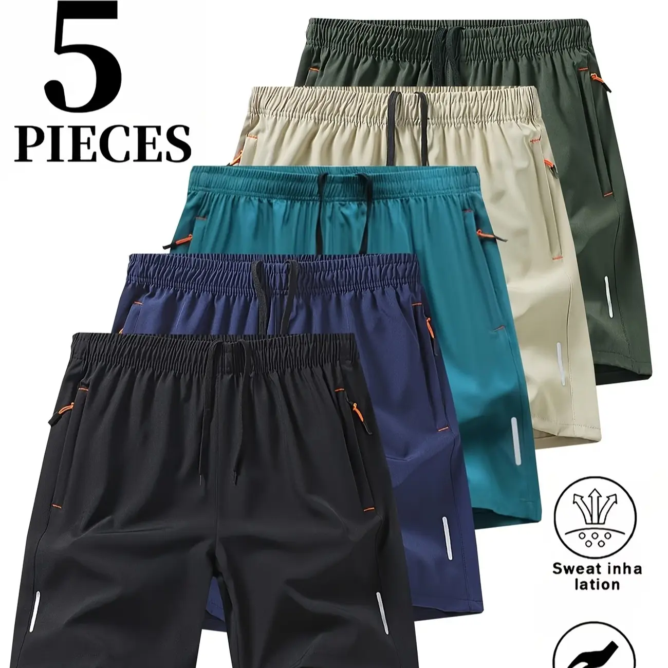 Everyday Quick-Dry Active Comfort Shorts