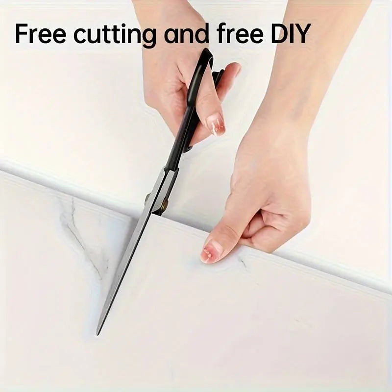 10/12/20 Packs Self-Adhesive Marble Tiles Wall Sticker Stick On Kitchen Bathroom Home Decor  UK