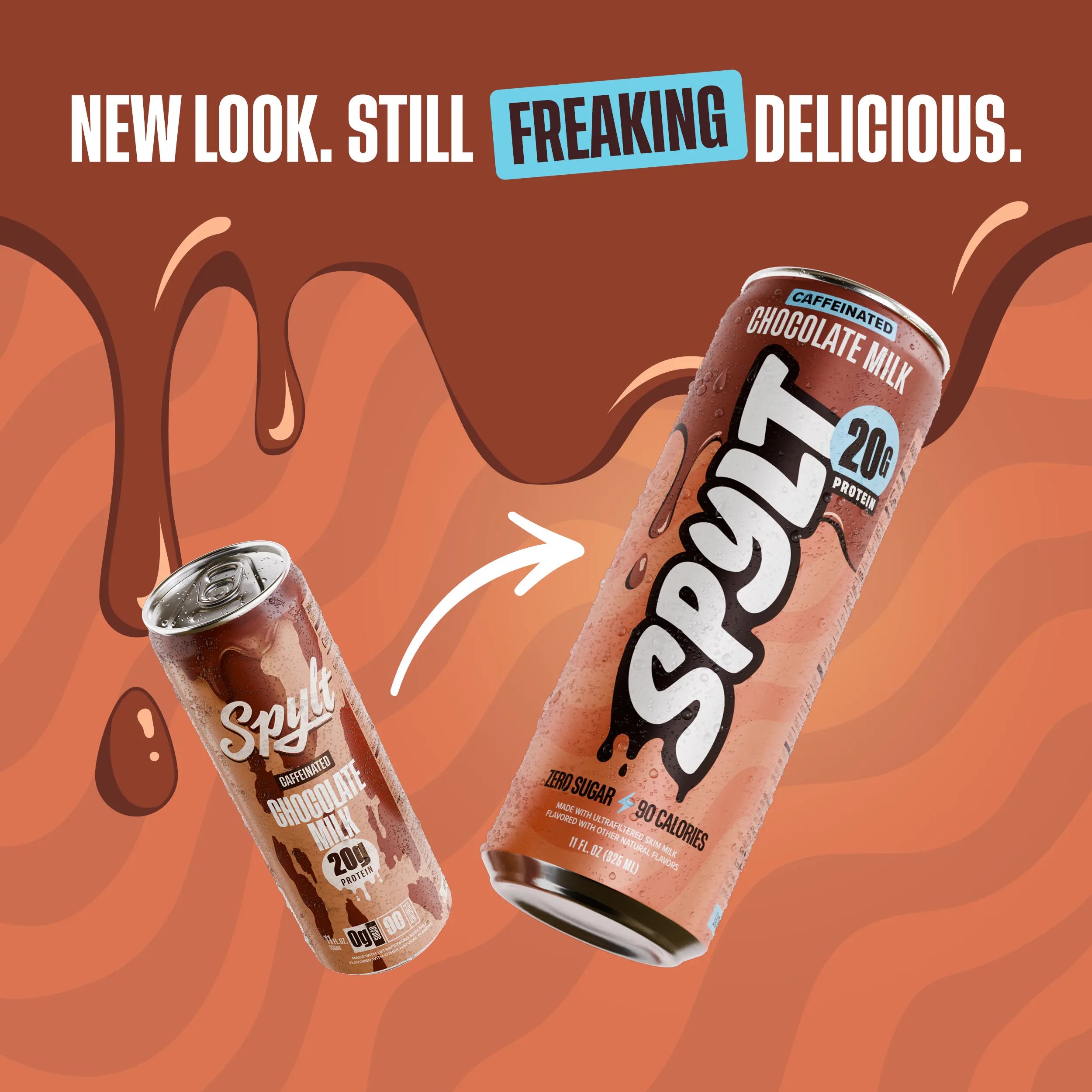 SPYLT High Protein Caffeinated Chocolate Milk - 12 Pack