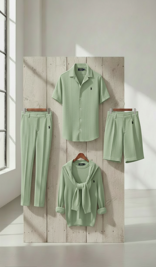 Stylish Urban 4-Piece Men's Set