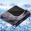 【Summervibes】Inhand Cooling Blanket Queen Size, Summer Blankets for Hot Sleepers & Night Sweat, Thin Blanket Cold Cool Lightweight Cooling Blanket for Couch Bed,Breathable Cooling Blanket,Light Blanket for Hot Sleepers,Comfy Bedding,Gift for Summer