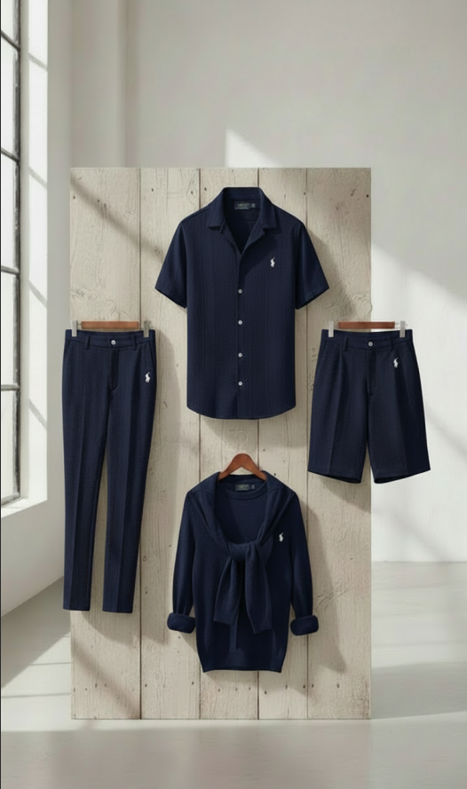 Stylish Urban 4-Piece Men's Set