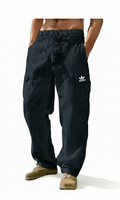 American-Style Men's Cotton-Linen Trousers — Lightweight, Loose-Fit, Multi-Pocket Cargo-Style Casual Wide-Leg Pants (Suitable for All Seasons)