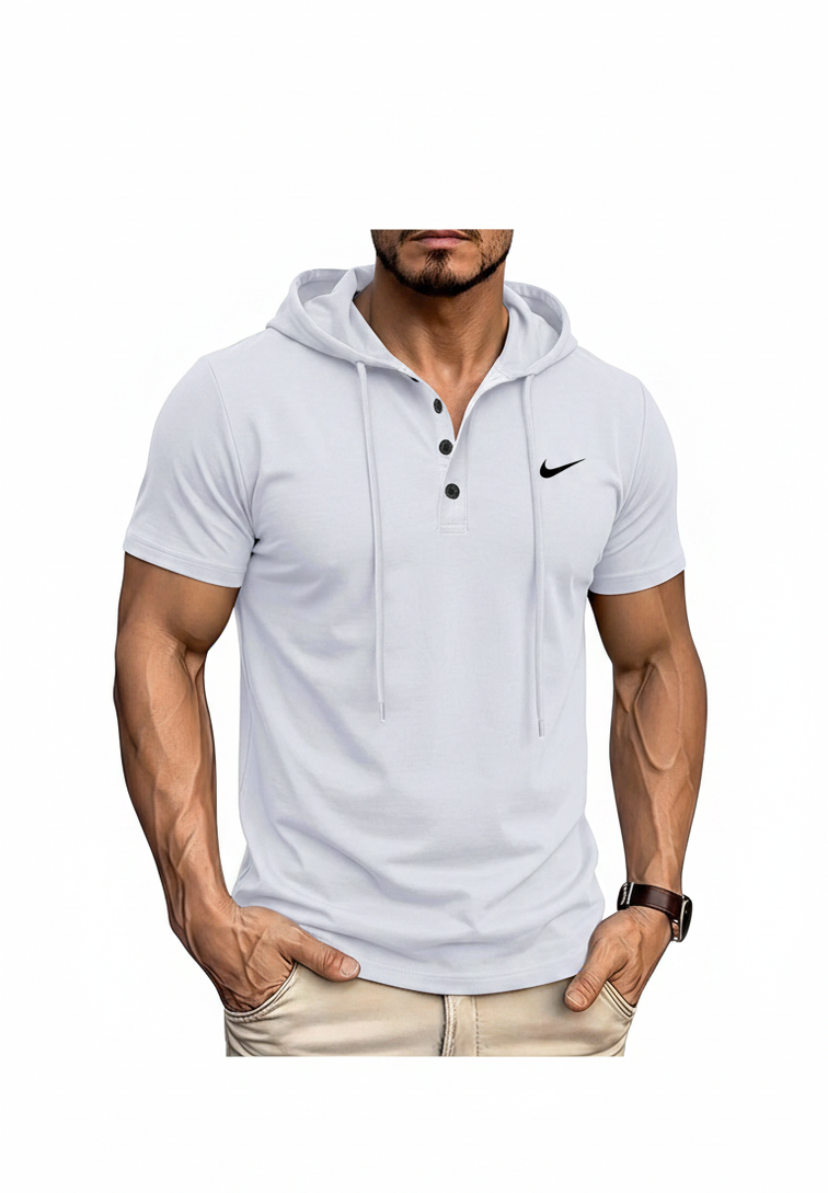 Men's Athletic & Fitness Short-Sleeve Hoodie