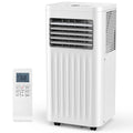 COWSAR 【SummerVibes】8000-10,000 BTU EasyCool Portable Air Conditioner- Cool up to 350 Sq. Ft. AC with Easy-to-Use Remote Control, Digital LED Display, 24H Timer,Sleep Mode and Complete Window Installation Kit, for Bedroom,Living Room,Home Office,Apartment