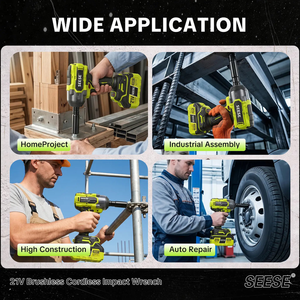 3-in-1 Cordless Impact Wrench