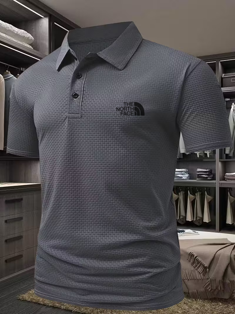 Ultra-Breathable Men's Quick-Dry Polo Shirt