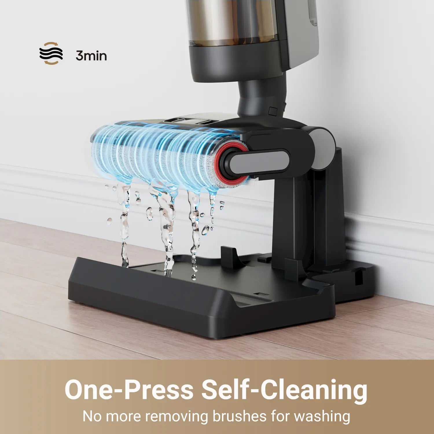 DREAME G10 Pro Elite Wet Dry Vacuum Cleaner, Cordless Vacuum Mop All in One with Auto Self-Cleaning, Up to 30 Mins Runtime, Cordless Floor Cleaner Machine for Hard Floors, Edge Cleaning Wet Dry Vacuum