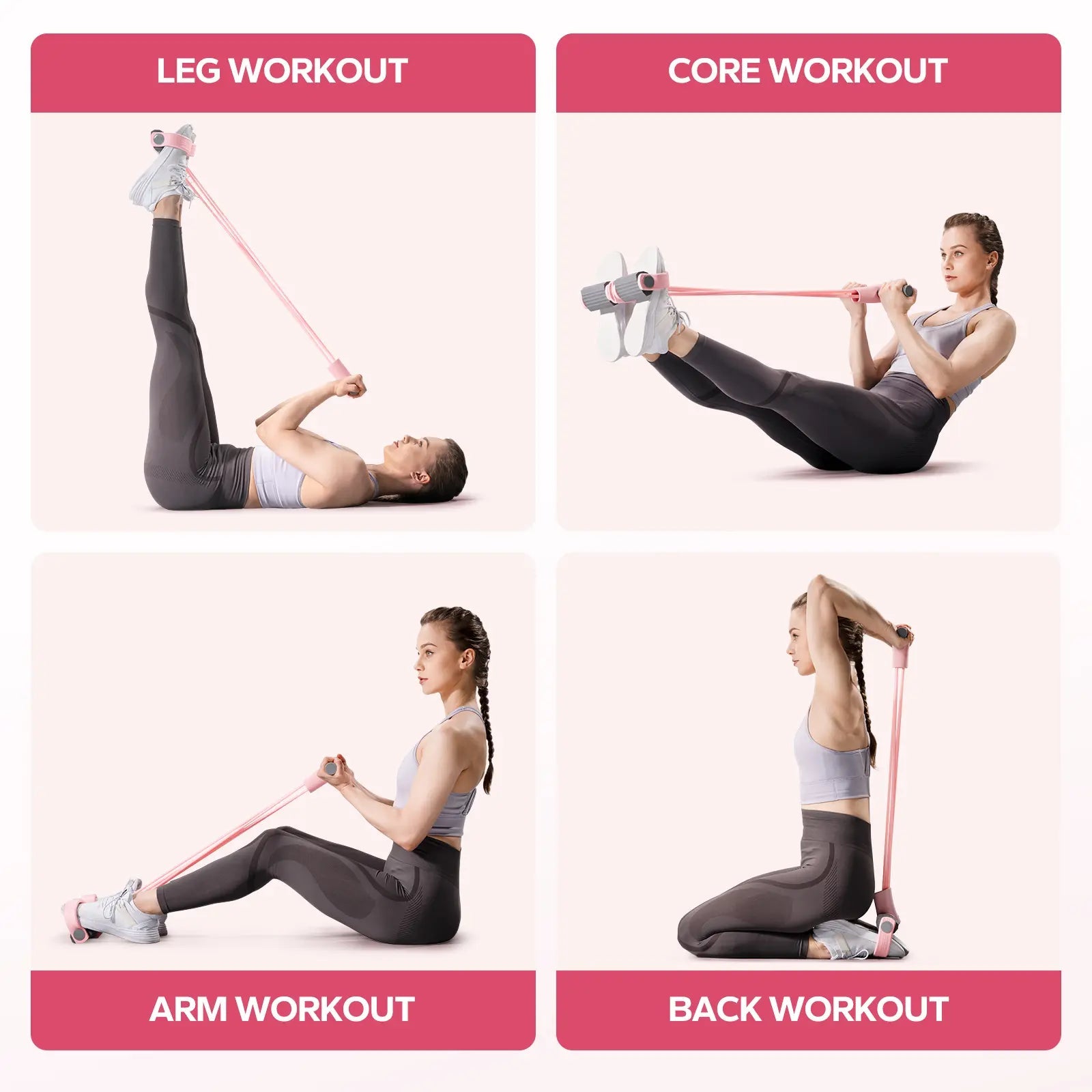 PowerPedal Home Resistance Band Trainer