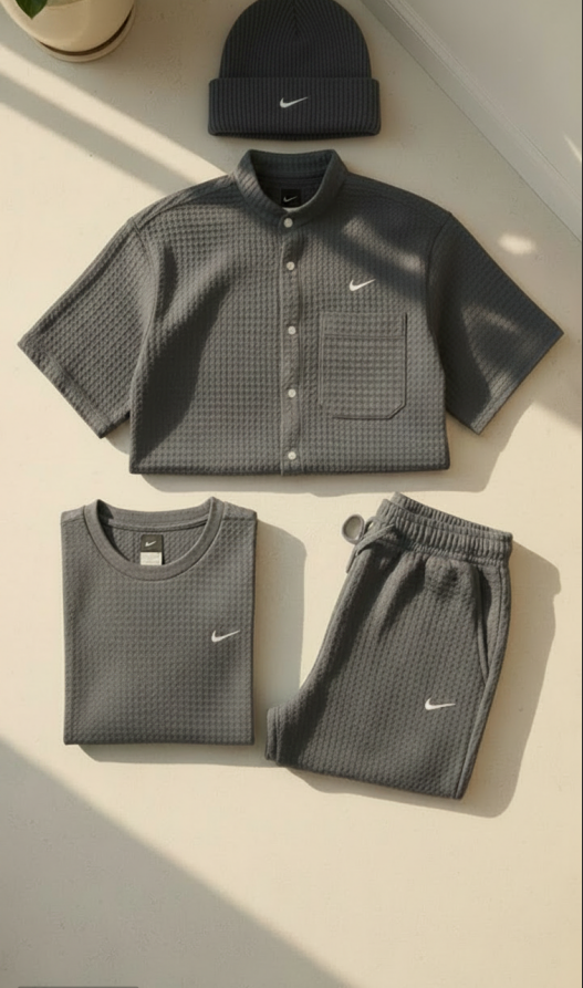 Classic Waffle Weave 4-Piece Set