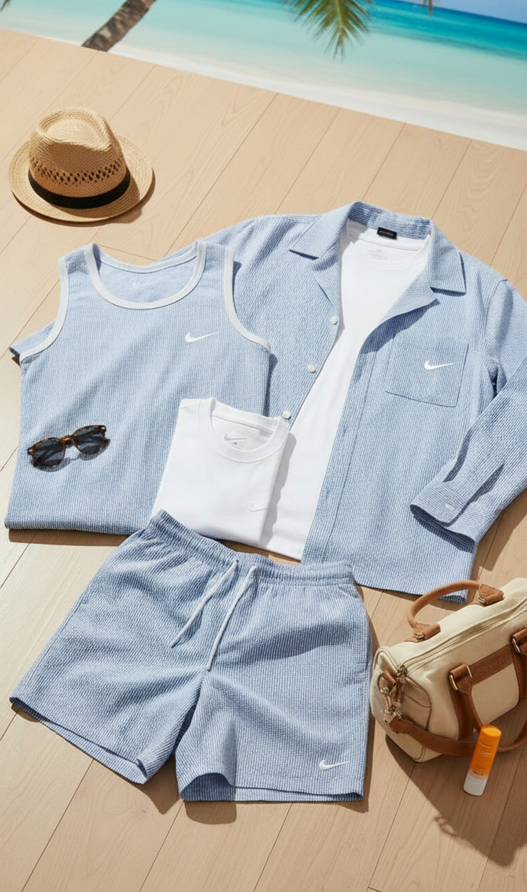 Urban Comfort Four-Piece Outfit Set