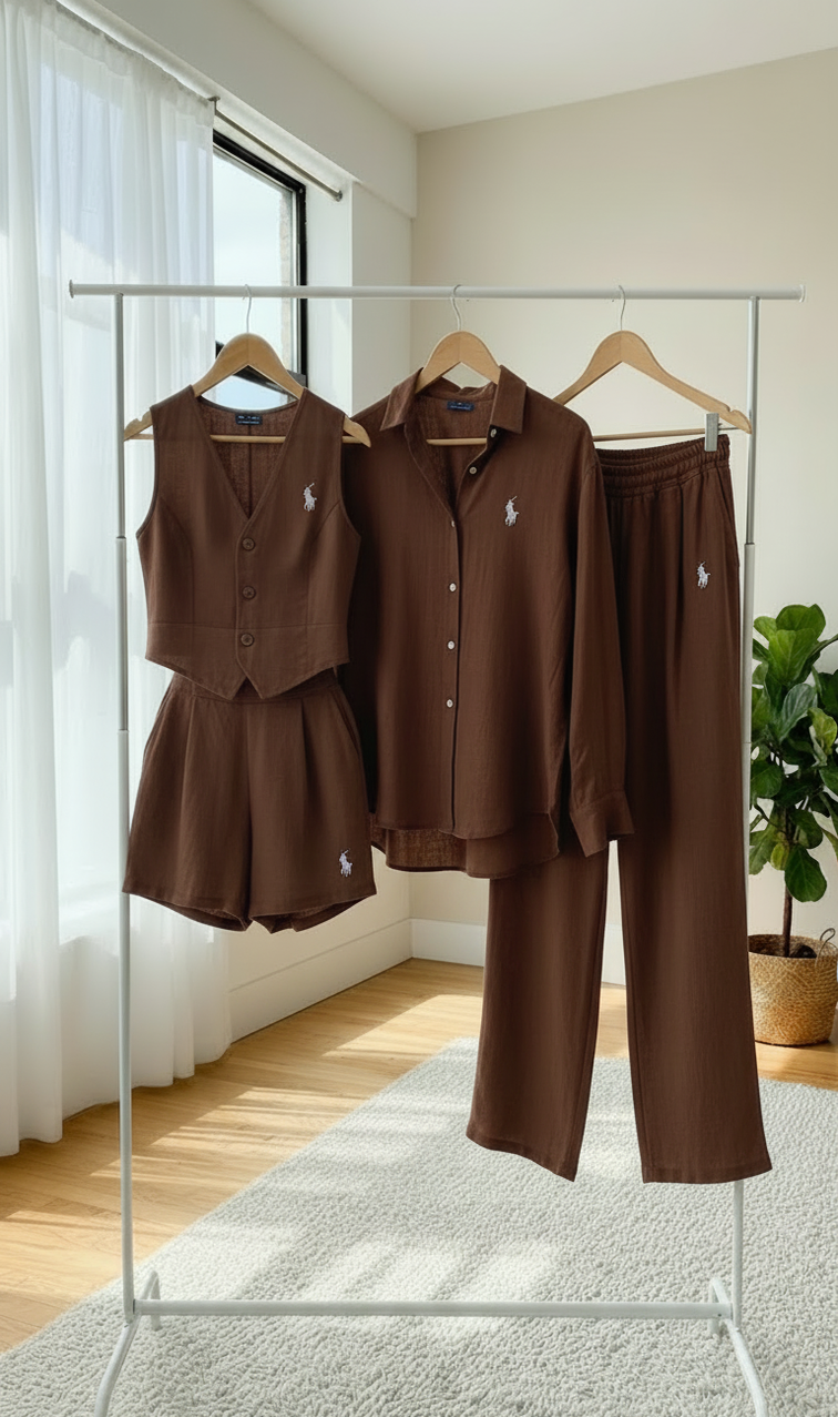 Urban Cotton-Linen Relax Set