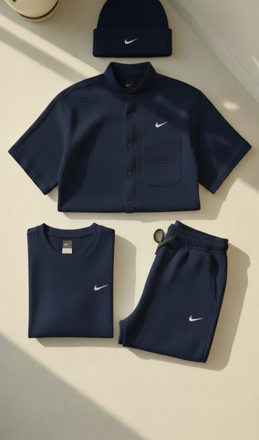 Classic Waffle Weave 4-Piece Set
