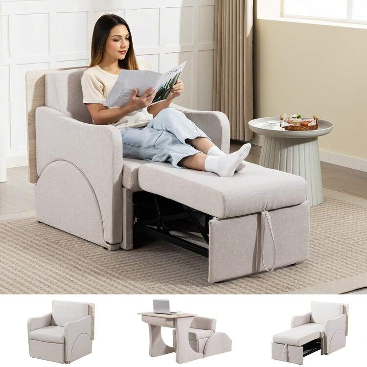 CozyFold Convertible Chair Bed
