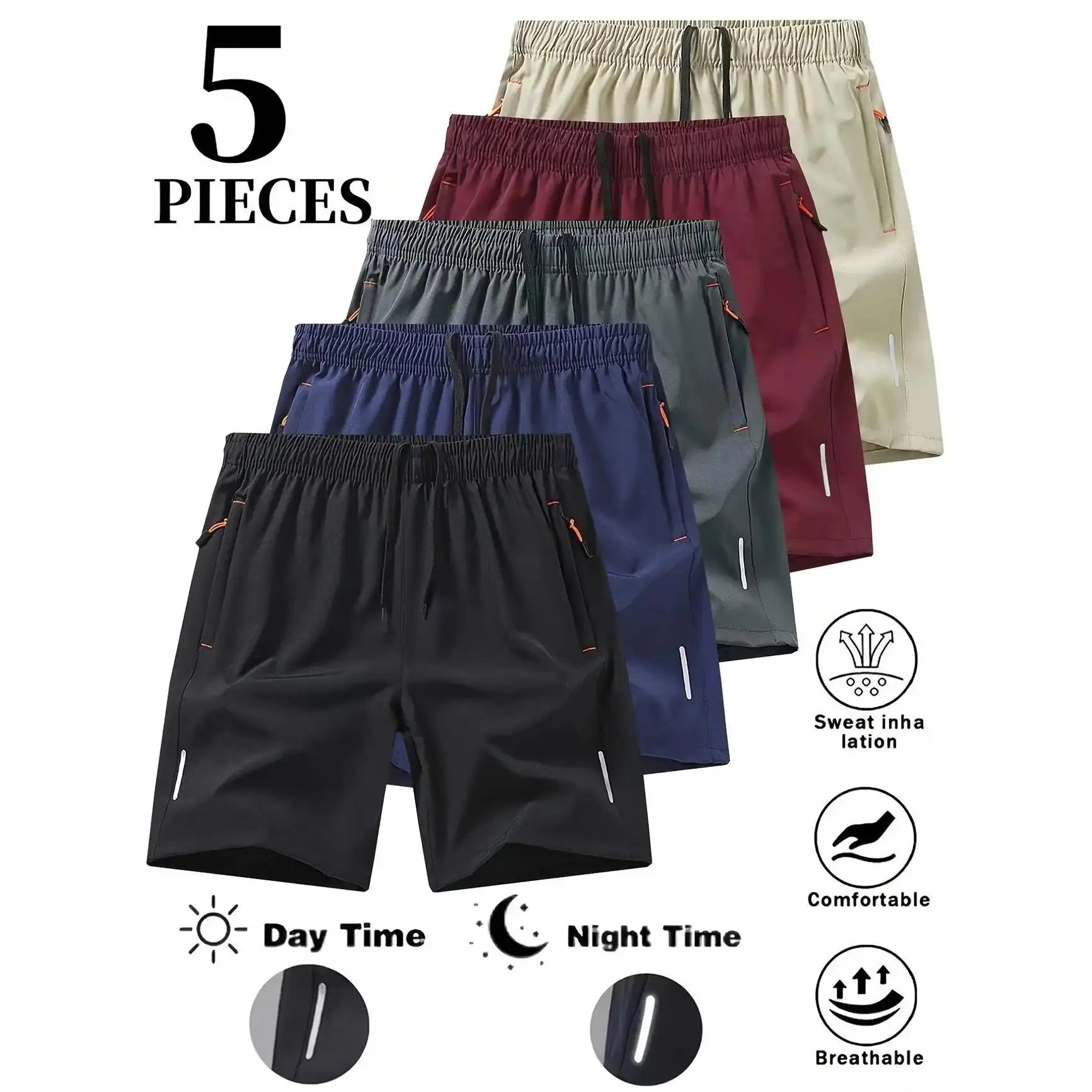 Everyday Quick-Dry Active Comfort Shorts