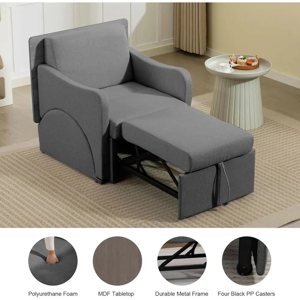 CozyFold Convertible Chair Bed
