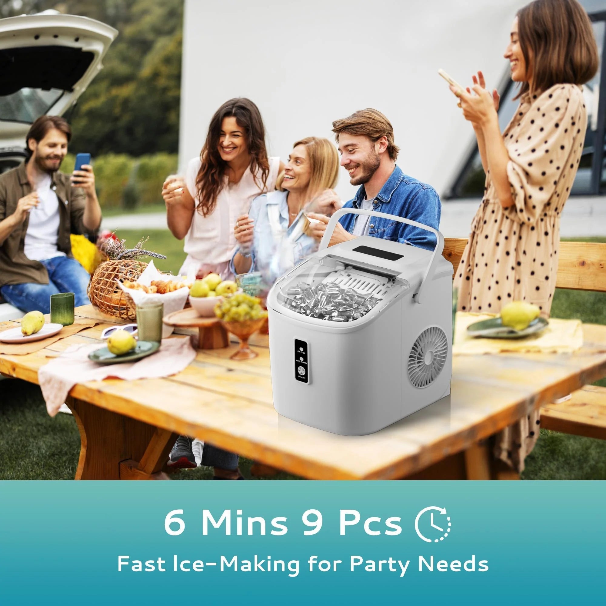Rapid Chill Countertop Ice Maker