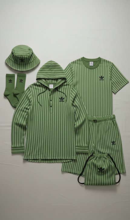 Urban Ease Striped Everyday Set