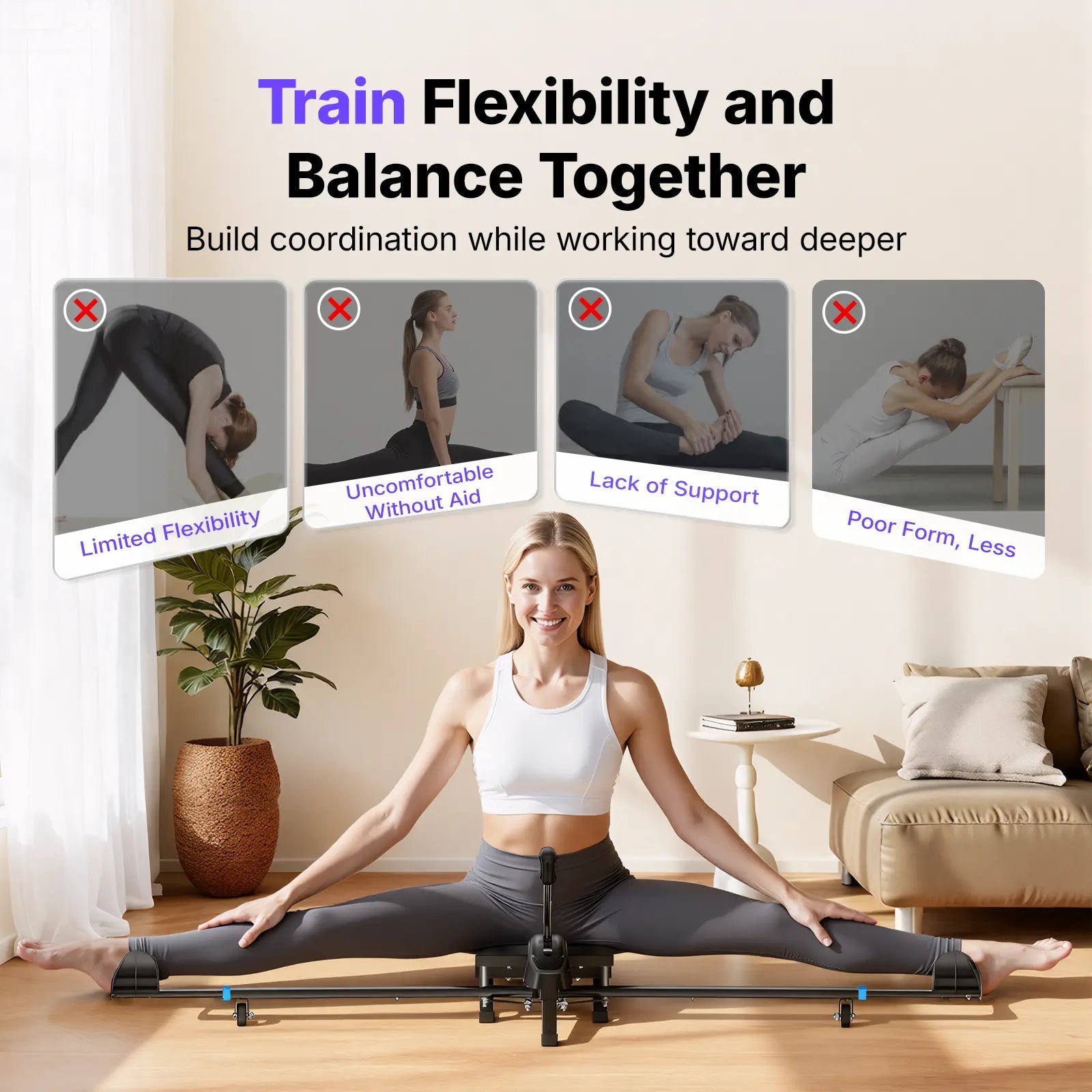 FlexPro Home Leg Stretcher Machine