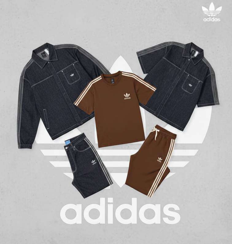 Urban Five-Piece Denim Outfit Set