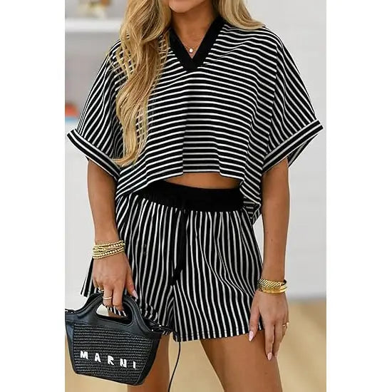 Striped Summer Lounge Set