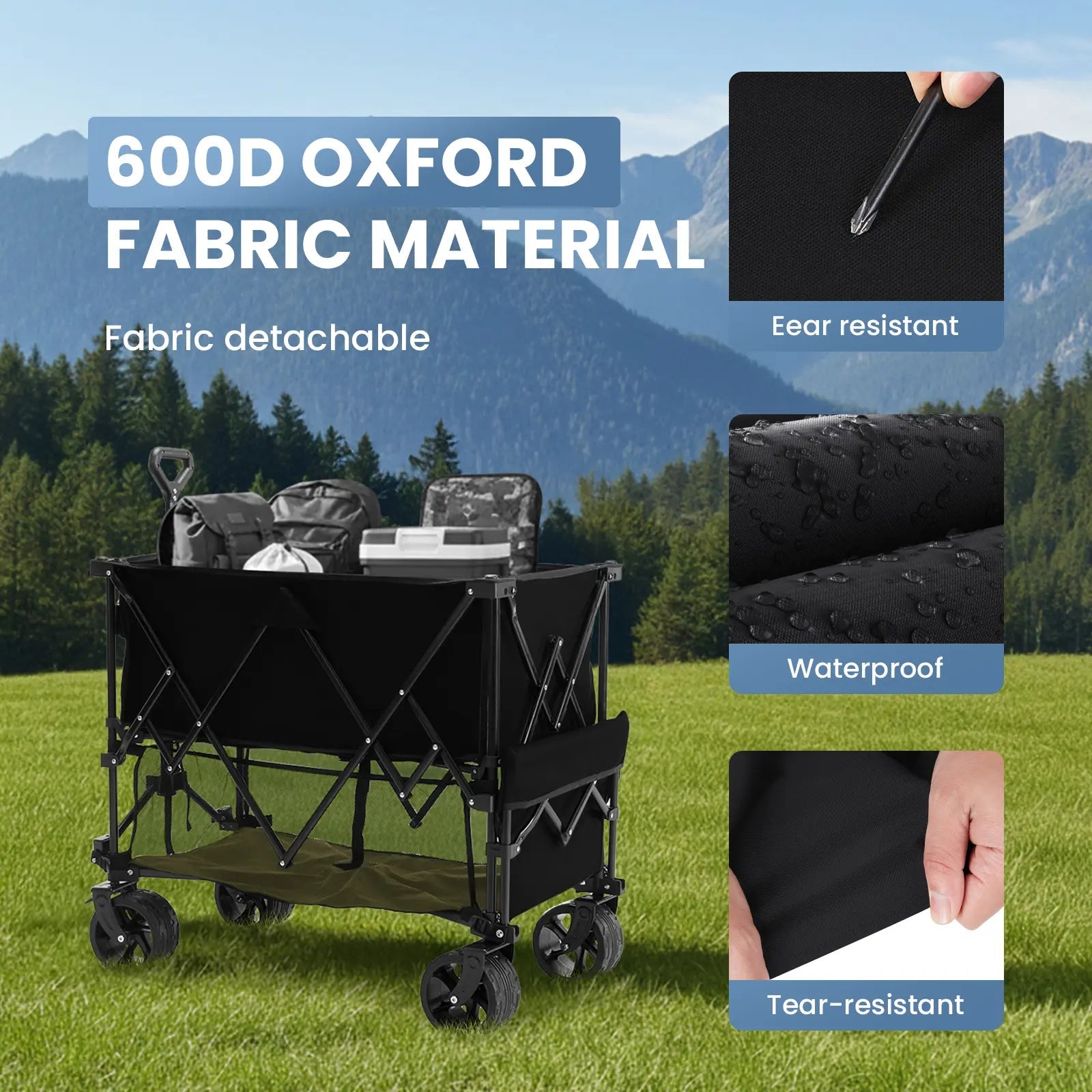 RuggedFold Outdoor Utility Wagon
