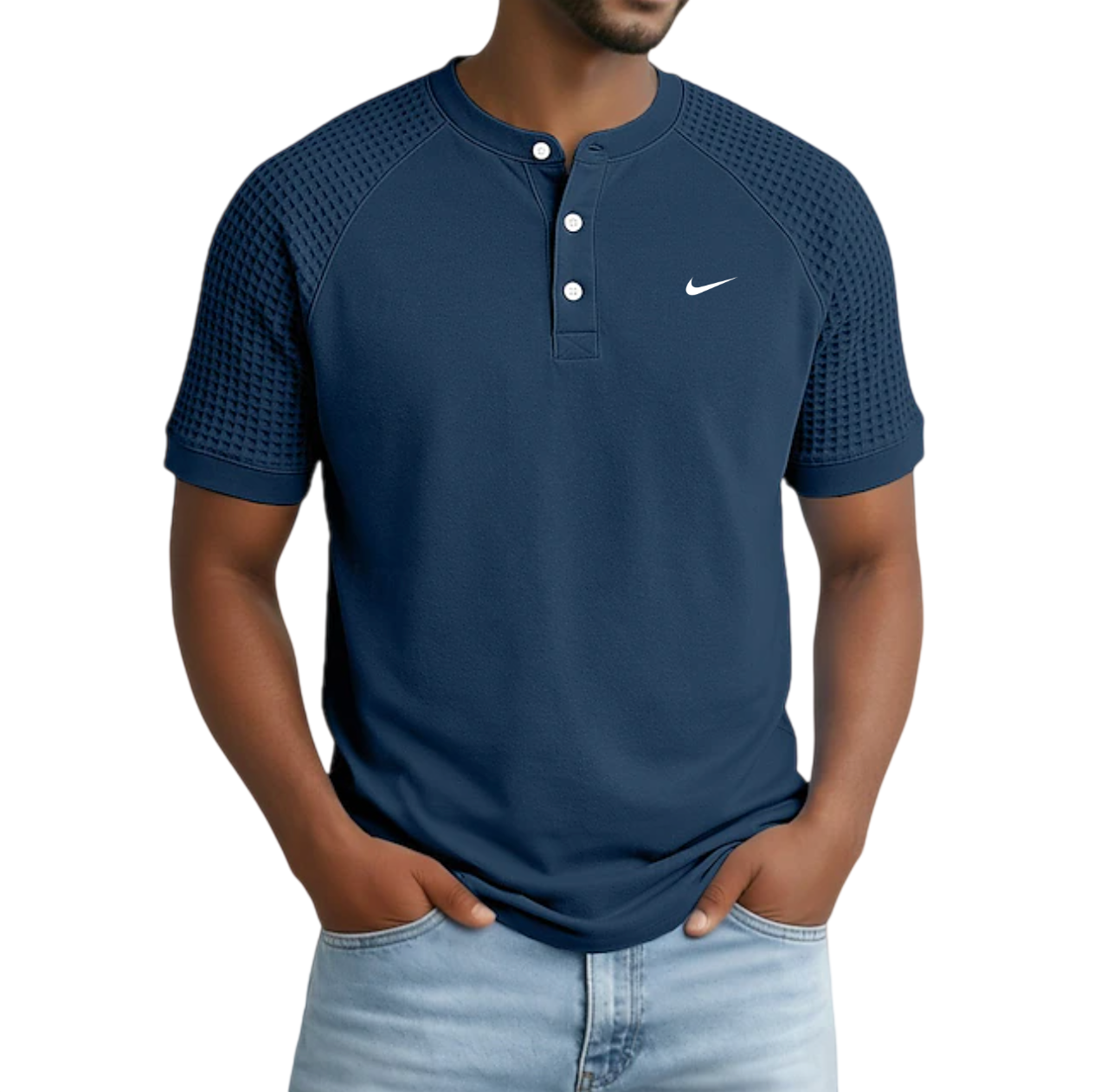 Everyday Waffle Henley Shirt