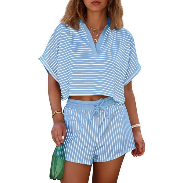 Striped Summer Lounge Set