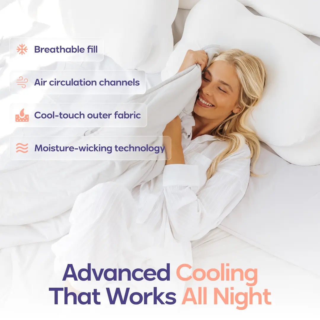 CloudCool Comfort Cooling Throw Blanket