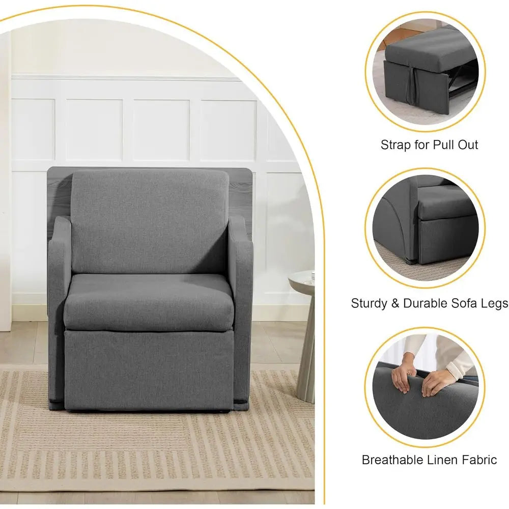 CozyFold Convertible Chair Bed