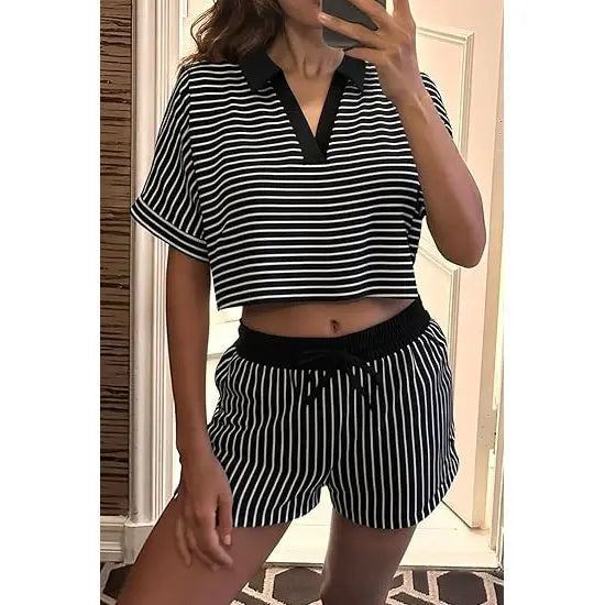 Striped Summer Lounge Set