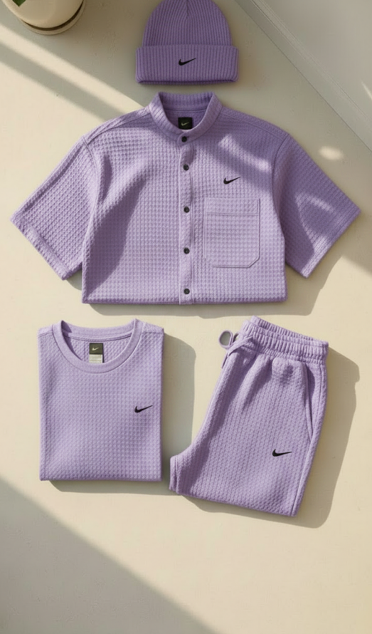 Classic Waffle Weave 4-Piece Set