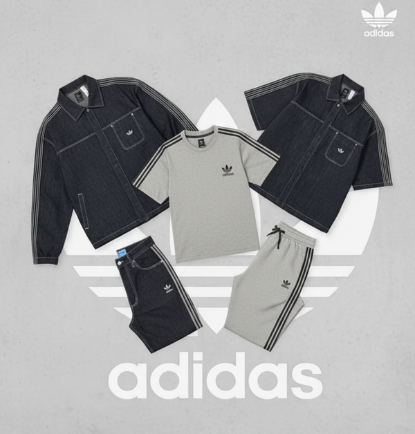 Urban Five-Piece Denim Outfit Set