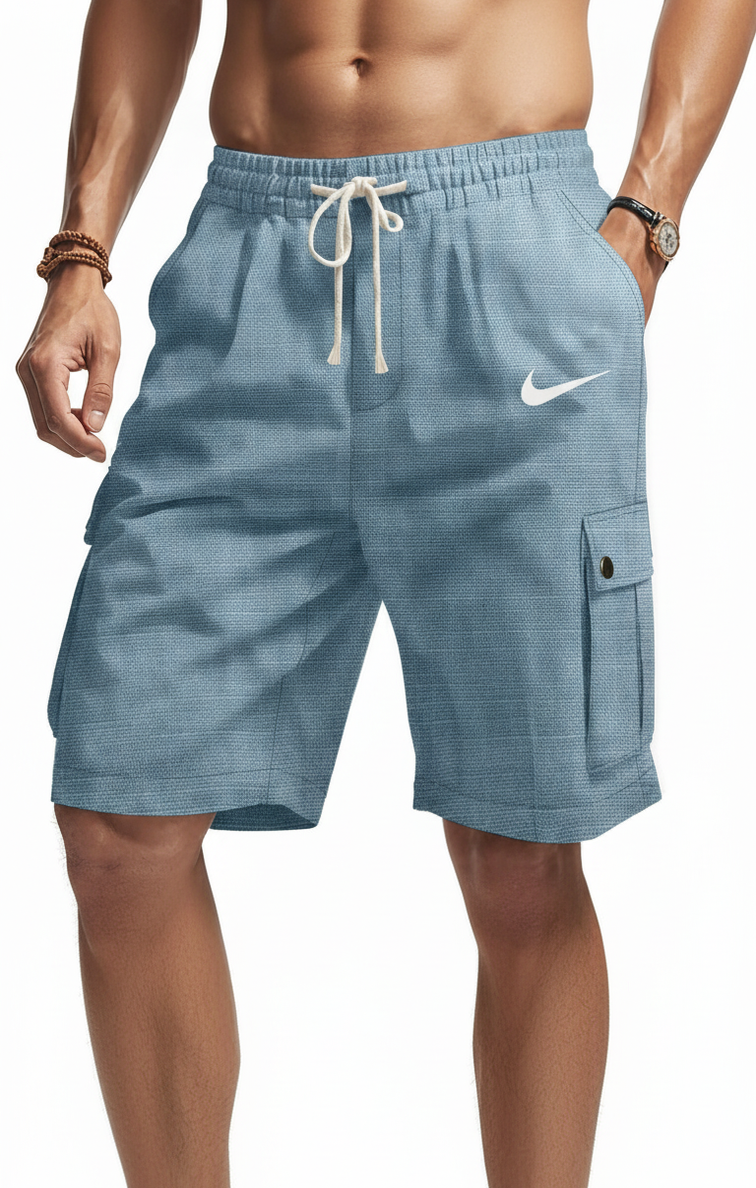Breeze Linen Summer Beach Shorts