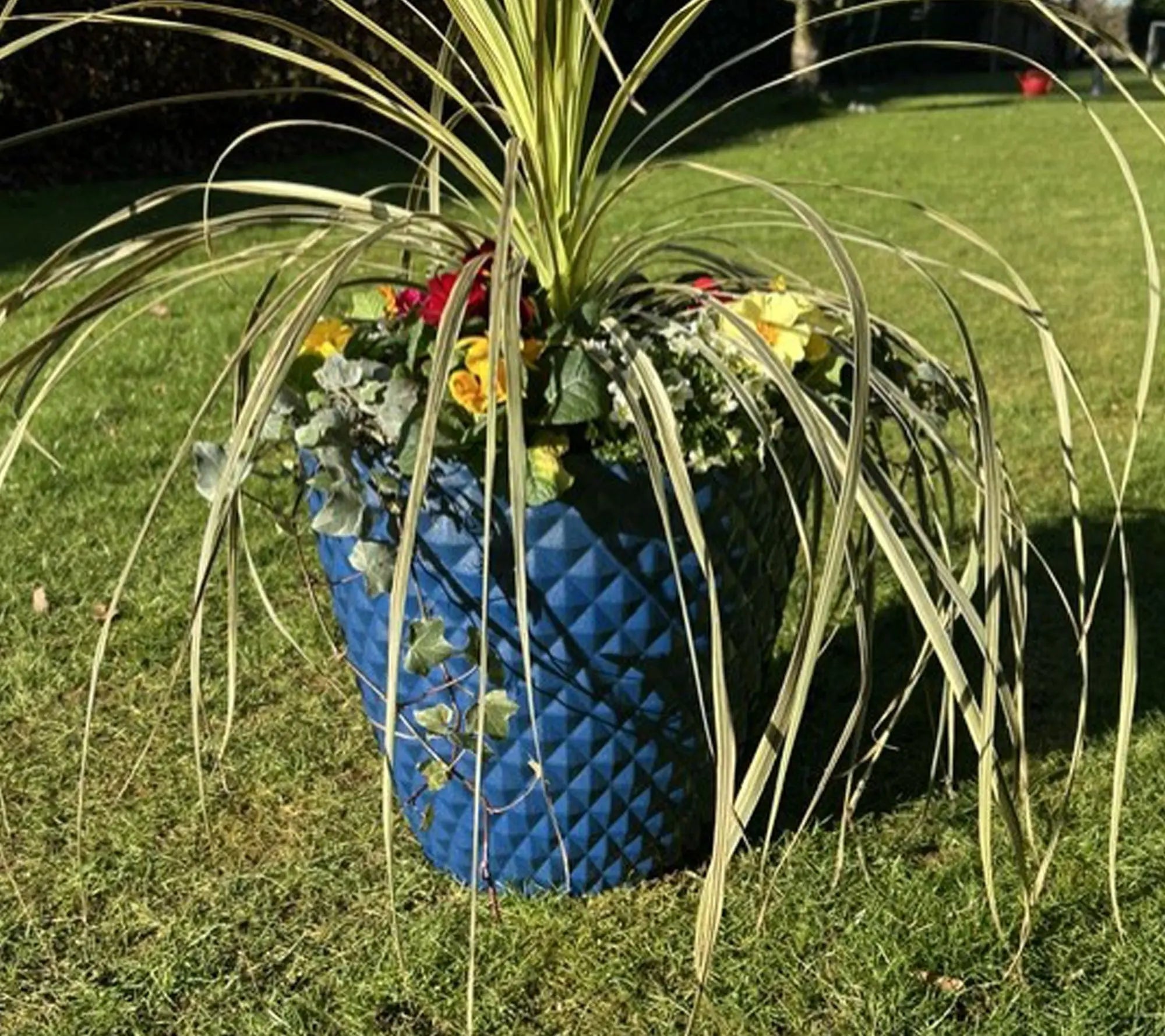 Pearlescent Diamond XL Planter Set